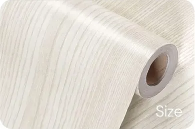 laminate sticker size